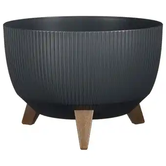 Pets Place Mica Decorations Doppio Schaal Met Pootjes - Bloempotten - Ø33x19 cm Grijs aanbieding