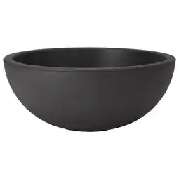 Pets Place Homestyle Kunststof Bloempot Schaal Rond - Plantenbak - Ø40x16 cm Antraciet aanbieding