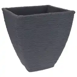 Pets Place Homestyle Bloempot Gerib Vierkant - Bloempotten - 40x40x40 cm Grijs aanbieding
