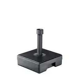 Pets Place Helcosol Parasolvoet Beton Met Rol - Tuinmeubelen - 40x40x10 cm 30 kg Antraciet aanbieding