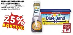 De Boerenschuur Blue band voor op brood, finesse of vloeibaar aanbieding