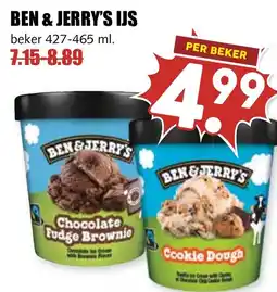 De Boerenschuur Ben & jerry's ijs aanbieding