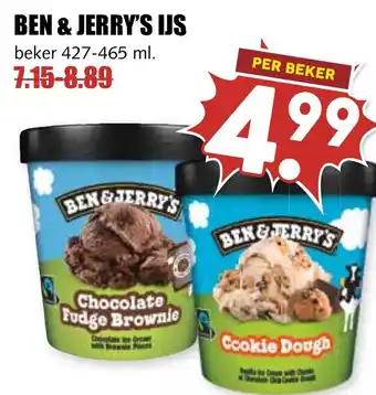 De Boerenschuur Ben & jerry's ijs aanbieding