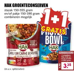De Boerenschuur Hak groenteconserven aanbieding