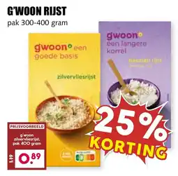 De Boerenschuur G'woon rijst aanbieding