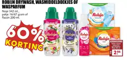 De Boerenschuur Robijn drywash, wasmiddeldoekjes of wasparfum aanbieding