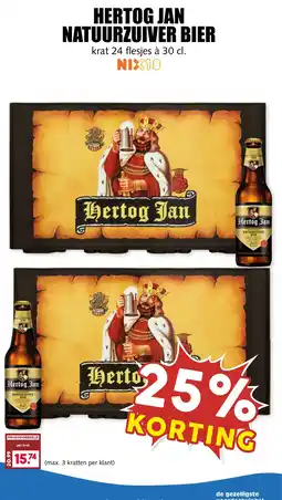 De Boerenschuur Hertog jan natuurzuiver bier aanbieding
