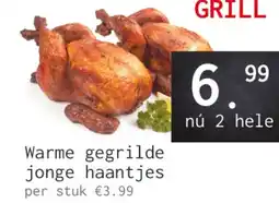 Naanhof Warme gegrilde jonge haantjes aanbieding