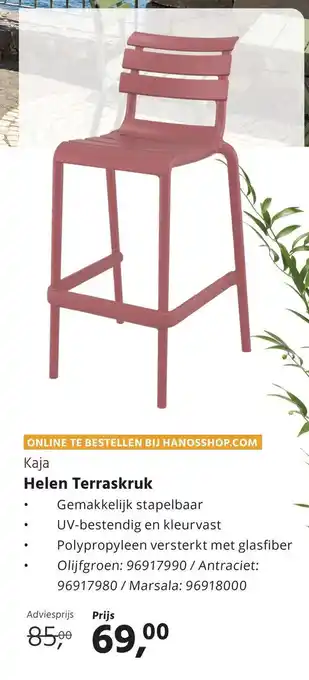 HANOS Kaja Helen Terraskruk aanbieding