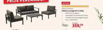 HANOS Hakala Loungeset 4-delig aanbieding