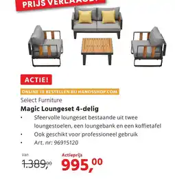 HANOS Magic Loungeset 4-delig aanbieding
