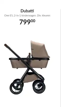 Babypark Dubatti One E5, 2 in 1 kinderwagen aanbieding