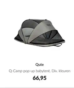 Babypark Qute Q-Camp pop-up babytent aanbieding
