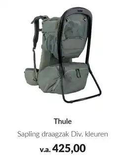 Babypark Thule Sapling draagzak aanbieding
