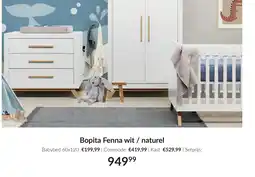 Babypark Bopita Fenna wit/ naturel aanbieding