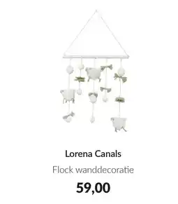 Babypark Lorena Canals Flock wanddecoratie aanbieding