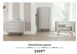 Babypark Kidsmill Sense oatmeal aanbieding