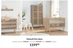 Babypark Kidsmill Dai eiken aanbieding