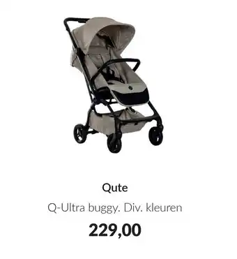 Babypark Qute Q-Ultra buggy aanbieding