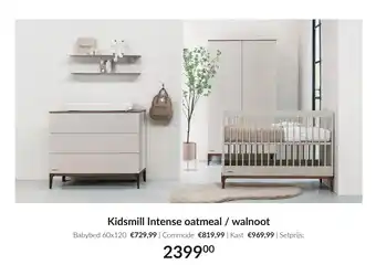 Babypark Kidsmill Intense oatmeal / walnoot aanbieding