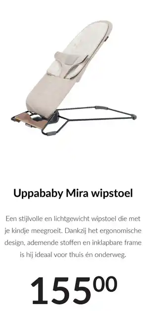 Babypark Uppababy Mira wipstoel aanbieding