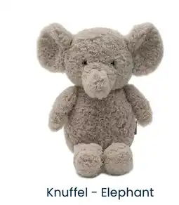 Babypark Knuffel Elephant aanbieding