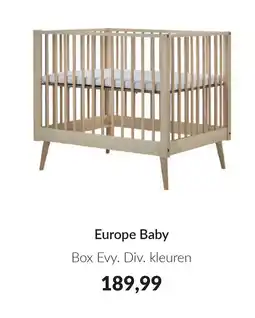 Babypark Europe Baby aanbieding