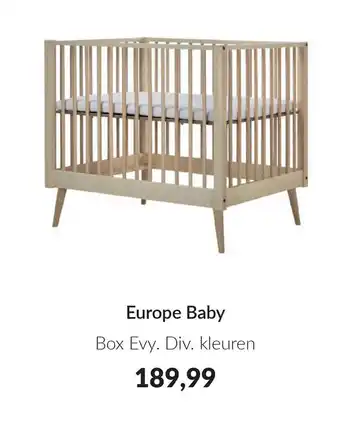 Babypark Europe Baby aanbieding
