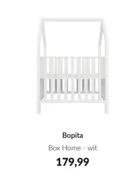 Babypark Bopita Box Home wit aanbieding