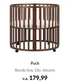 Babypark Puck Ronde box aanbieding