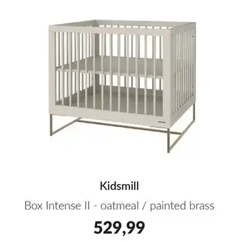 Babypark Kidsmill Box Intense II oatmeal / painted brass aanbieding