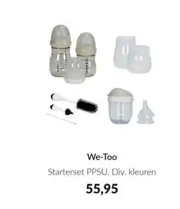 Babypark We-Too Starterset PPSU aanbieding