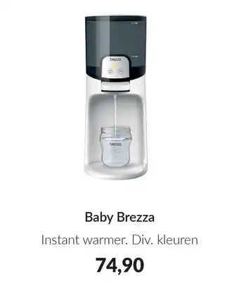 Babypark Baby Brezza Instant warmer aanbieding