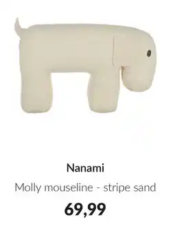 Babypark Nanami Molly mouseline stripe sand aanbieding