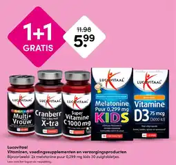Drogisterij Visser Lucovitaal Vitaminen, voedingssupplementen en verzorgingsproducten aanbieding