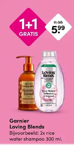 Drogisterij Visser Garnier Loving Blends aanbieding