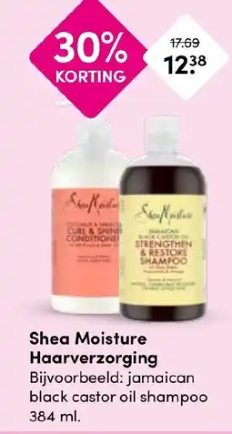 Drogisterij Visser Shea Moisture Haarverzorging aanbieding