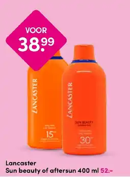 Drogisterij Visser Lancaster Sun beauty of aftersun aanbieding