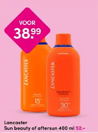 Drogisterij Visser Lancaster Sun beauty of aftersun aanbieding
