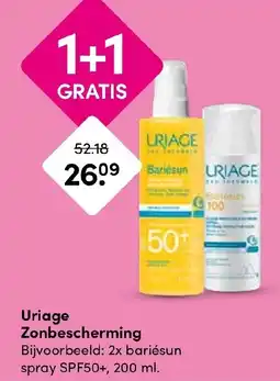 Drogisterij Visser Uriage Zonbescherming aanbieding