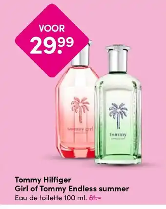 Drogisterij Visser Tommy Hilfiger Girl of Tommy Endless summer aanbieding