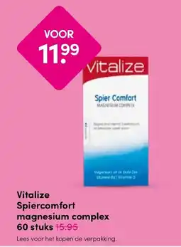 Drogisterij Visser Vitalize Spiercomfort magnesium complex aanbieding