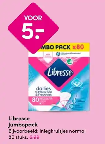 Drogisterij Visser Libresse Jumbopack aanbieding