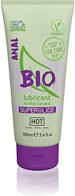 Amazon HOT BIO Superglide Anal Waterbasis Glijmiddel - 100 ml aanbieding