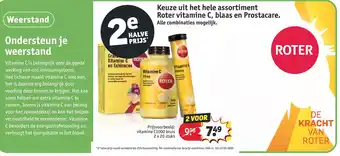 Kruidvat Keuze uit het hele assortiment Roter vitamine C, blaas en Prostacare. aanbieding