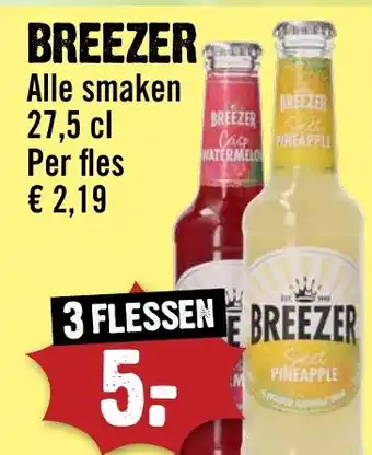Dirck 3 Breezer aanbieding