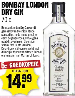 Dirck 3 Bombay London Dry Gin aanbieding