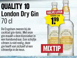 Dirck 3 Quality 10 London Dry Gin aanbieding
