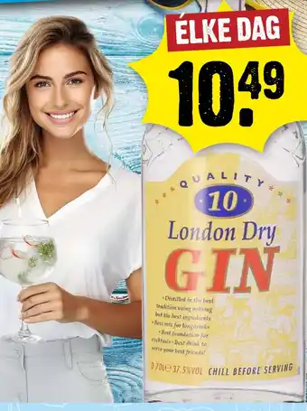 Dirck 3 Quality 10 London Dry aanbieding