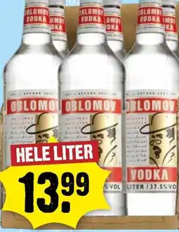 Dirck 3 Oblomov Vodka aanbieding